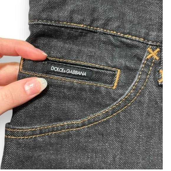 Dolce & Gabbana Dark Indigo Straight Jeans - Picture 4 of 8